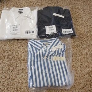 Lot of j crew dress shirts
